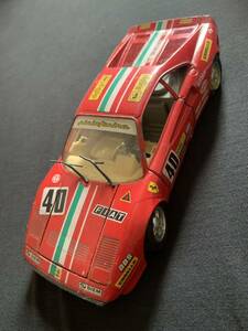 burago ブラーゴ フェラーリ 1/24 Ferrari GTO 1984 イタリア製 ミニカー ステッカー デカール 40