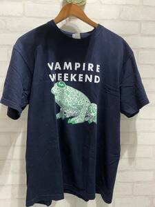 Tシャツ vampire weekend ツアーTシャツ　フジロック　会場購入　XL