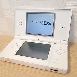 2210 Nintendo ニンテンドー DS Lite 本体 ホワイト 白 動作確認済み タッチペン付き　保護フィルム付き