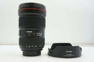 ★☆決算セール開催★最大70%OFF♪全額返金保証！【Canon EF 16-35mm F2.8 L III USM 美品 付属品完備】★☆（202303-16686-kaitori）