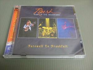 *RUSH/FAREWELL TO FRANKFULT★2枚組CD