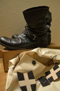 ma+エムエークロス エンジニアブーツ 43 レザー　boots leather guidi maurizio amadie