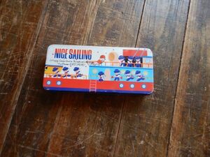 筆箱ペンケース　NICE SAILING SUNSTAR PINUPS ナイス　セイリング 日本製　昭和レトロ