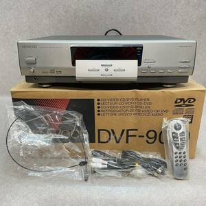 あ5006★KENWOOD DVF-9010 DVD VCD CD PLAYER 元箱付き