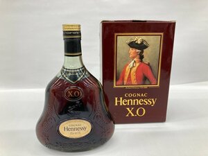 Hennessy ヘネシー X.O 700ml 40% 箱付き 未開栓 国外酒【CEAI7007】