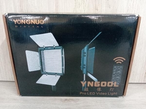 YONGNUO ヨンヌオ LEDビデオライト YN600L 撮影用ライト 色温度5500K ACアダプター CTフィルターオレンジ欠品