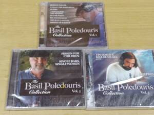 v2 新品CD 稀少3枚セット ベイジル・ポールドゥリス The Basil Poledouris Collection Vol.①②③ サントラ タイガーシャーク他