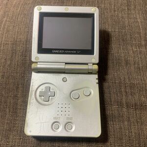 現状販売 任天堂 ゲームボーイアドバンスSP Nintendo GAMEBOY ADVANCE SP GBA 本体 AGS-001 プラチナシルバー