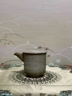 【訳あり】レトロ　蓋付き　片口注器 酒器 茶海　茶道具　茶器