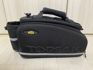 【中古良品】TOPEAK(トピーク) Quick MTX Track トランクバッグ 自転車(ロードバイク・クロスバイク) リアバッグ