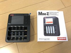 ■□京商 ミニッツ 充電器 SPEED HOUSEマルチセルチャージャーEVO 72012 ミニ四駆 送料込■□