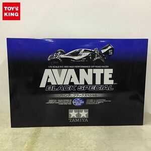 1円〜 タミヤ 1/10 電動RC 4WD レーシングバギー アバンテ 2011 ブラックスペシャル