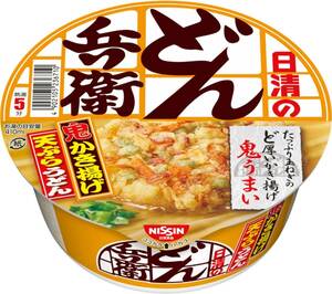 (1)かき揚げ天ぷらうどん 日清食品 どん兵衛 かき揚げ天ぷらうどん 97g×12個