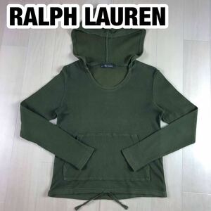 RALPH RL LAUREN ラルフローレン 長袖パーカー L グリーン