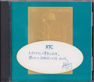 XTC / SKYLARKING /US盤/中古CD!!69775/C