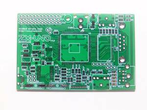 ZX-UNO v4.2 製作用 プリント基板 緑色 FPGA ZXUNO ZX UNO ZX-SPECTRUM クローン Xilinx Spartan XC6SLX9-2TQG144C d4lwg