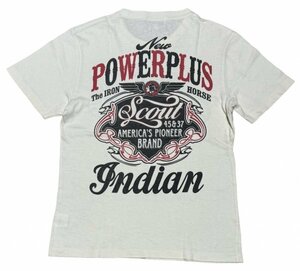 Indian Motocycle インディアンモーターサイクル 両面 プリント 半袖 Tシャツ