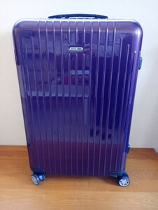 ☆RIMOWA　リモワ　SALSA AIR　スーツケース　キャリーケース　トラベルバッグ　4輪　TSAロック　パープル