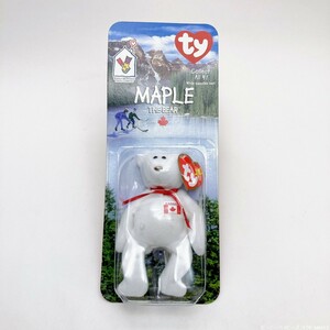 【未開封/即決/送料220円】 ビーニーベイビーズ MAPLE THE BEAR メイプル ベア 1999 Ty アメリカ マクドナルド ノベルティ No.30324-5