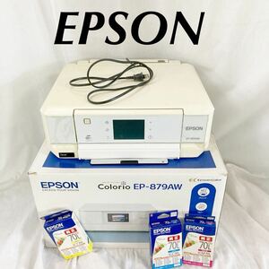 EPSON EP-805AW A4 インクジェット複合機 プリンター エプソン カラリオ ［通電のみ確認］【otos-674】