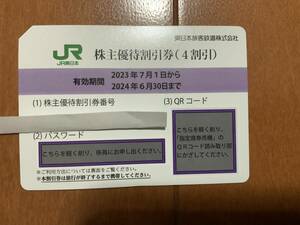 JR東日本株主優待割引券10枚セット　普通郵便なら送料無料