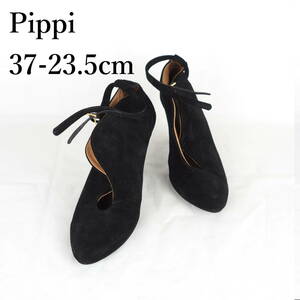 MK0278*Pippi*ピッピ*レディースパンプス*37-23.5cm*黒