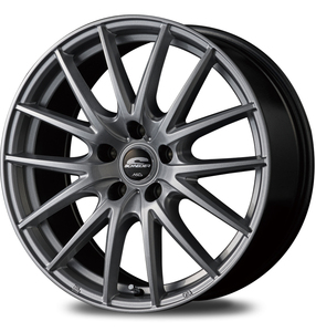 マルカ ホイール シュナイダー SQ27 ホンダ アコード CL7-9 MID 【16×6.5J 5-114.3 INSET53 メタリックシルバー】 1本単品