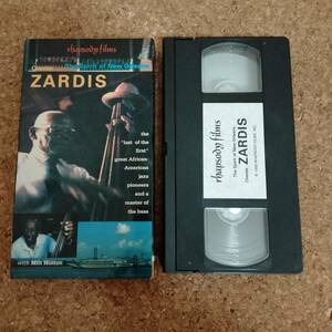 山]VHSビデオテープ チェスター・ザーディスThe Spirit ofNew Orleans Chester Zardis rhapsody films