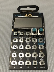 Teenage Engineering　ポケットオペレーター Pocket Operator　PO-35 SPEAK 動作　シンセサイザー