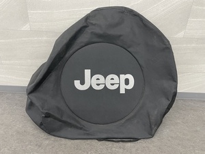 Jeep クライスラー・ジープ JK36 ラングラー アンリミテッド 純正 背面カバー スペアタイヤ カバー ブラック 中古品 301