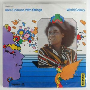 米 ALICE COLTRANE WITH STRINGS/WORLD GALAXY/IMPULSE AS9218 LP