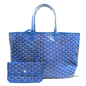 ≪ 新品 ≫ GOYARD ゴヤールサンルイ PM ブルー ST LOUIS　Blue tote bag brand new