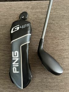 ☆中古☆PING G425☆ユーティリティ 7U 34° ☆Fujikura MCI 80S☆ヘッドカバー&レンチ付☆