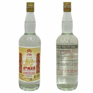 【イチオク】 金門酒廠 金門高粱酒 53％ 1000ml 107年 台湾 台湾酒 金門高梁酒 お酒 紹興酒 洋酒 古酒 未開栓 未開封