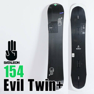 ソールカラー指定可 23-24モデル バタレオン エビル ツインプラス 154 Evil Twin+ ジブ・パーク・フリースタイル・サーフライド