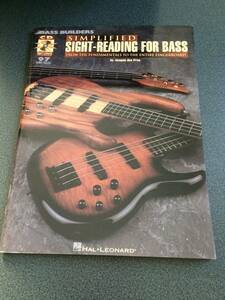 ♪♪Simplified Sight-reading for Bass/ベース サイトリーディング 読譜 教則本♪♪