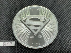 31.1 グラム 2016年 (新品) カナダ「 スーパーマン 」 純銀 1オンス 銀貨