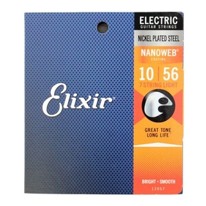 エリクサー ELIXIR 12057 NANOWEB Light 10-56 7弦エレキギター弦