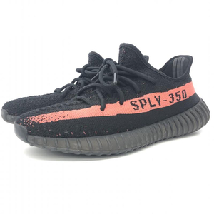 【中古】adidas YEEZY Boost 350 V2 Core Black/Red　26cm　BY9612　アディダス イージーブースト350 V2[240066138995]