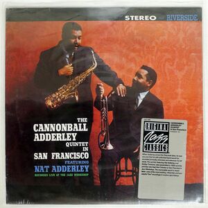 CANNONBALL ADDERLEY QUINTET/IN SAN FRANCISCO/RIVERSIDE OJC035 LP