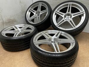 送料無料！希少品！美品！BC Forged 20インチ 8.5J +20 12J +38 PCD108 5H トーヨー 235/30R20 325/25R20 フェラーリ F430 F360 4本セット