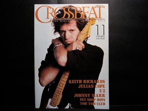 CROSSBEAT(クロスビート)◎NO.6[1988年11月号]◎KEITH RICHARDS／JULIAN COPE／U2／THE SMITHS