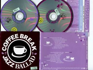 #5380 レンタル落CD■ケース無 COFFEE BREAK JAZZ BALLAD 2枚組