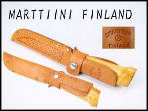 【秀】WA436 【MARTTIINI FINLAND】 ナイフ 狩猟刀／美品！ｒ