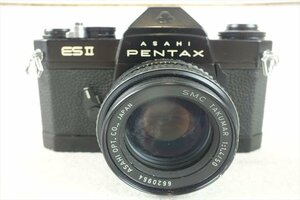 ☆ PENTAX ペンタックス ESII フィルム一眼レフ TAKUMAR1:1.4/50 中古 現状品 240208R7585