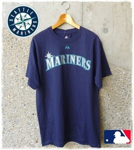 MLB　Seattle Mariners　メンズ 半袖　Tシャツ　♯45　エリック・べダード　BEDARD　シアトル　マリナーズ　アメリカ　野球　メジャー Ｍ