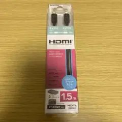 エレコム ハイスピードmicro-mini HDMIケーブル 1.5m ブラック
