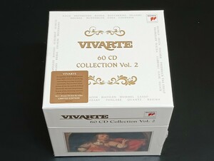 C26 未開封 VIVARTE 60CD COLLECTION Vol.2 ヴィヴァルテ・コレクション第2集 輸入盤 クラシック バッハ ベートーヴェン モーツァルト