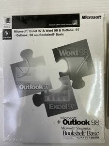 Microsoft Excel97&Word98&Outlook97/Outlook98 with Bookshelf Basic 新品