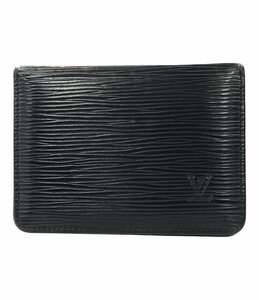 ルイヴィトン パスケース カードケース ポルト２カルト ヴェルティカ M63202 エピ メンズ Louis Vuitton [0402]